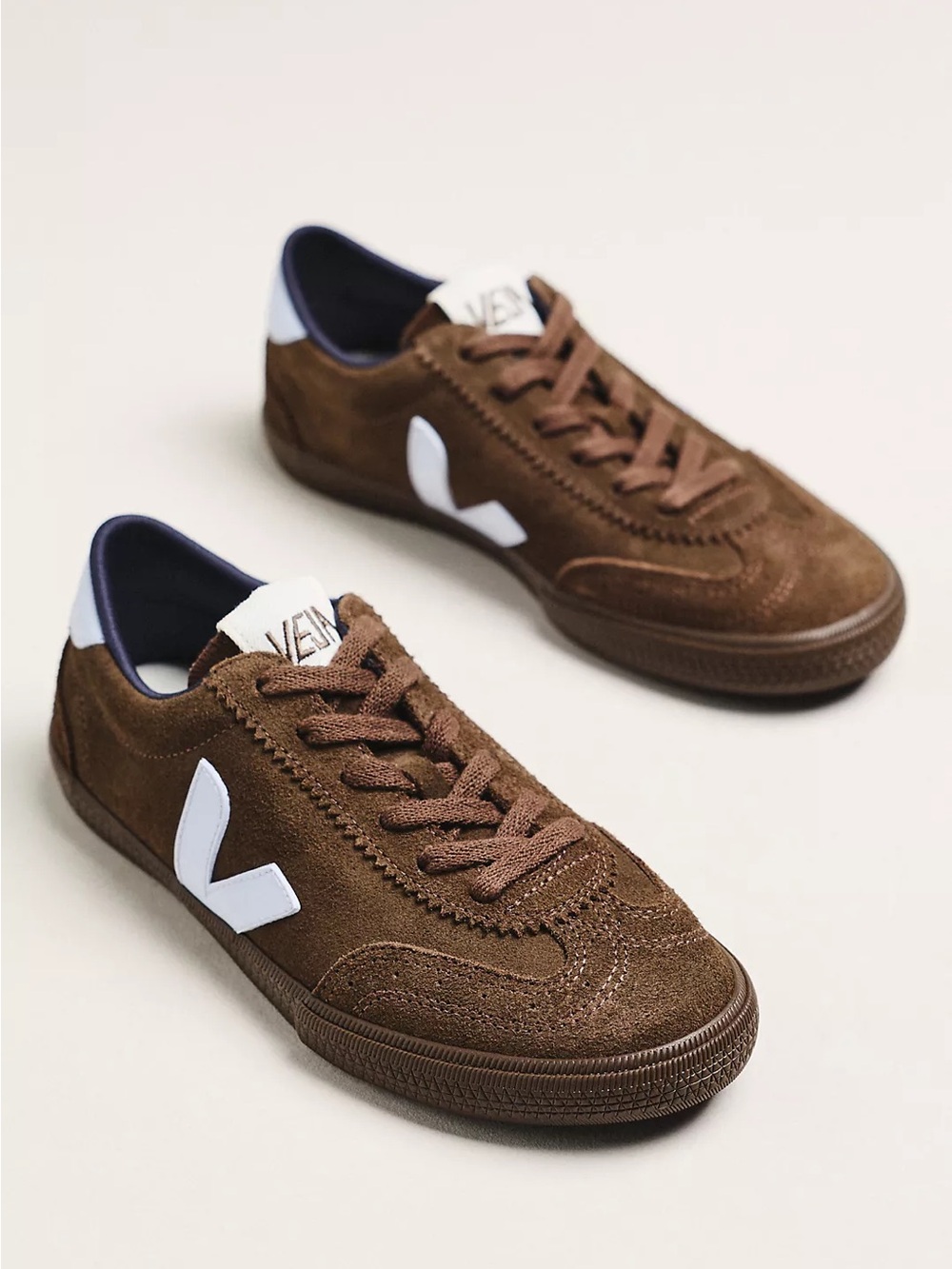 Veja Volley O.T. Sneakers Brown Suede - Picture 2 of 11